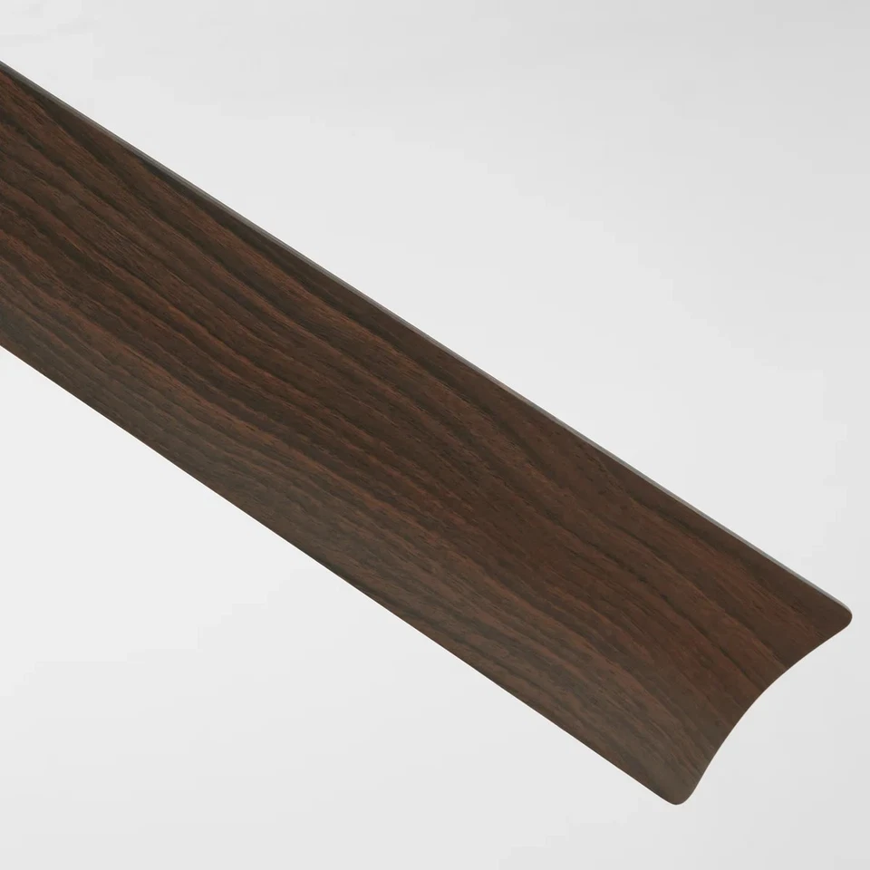 TWAIN 56" 2-Blade Damp Location Ceiling Fan BRUSHED BRASS NEW Quorum 30562-47 - Image 3 of 4