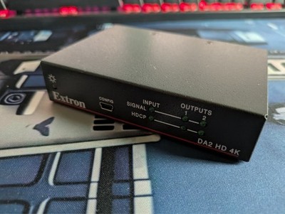 Extron DA2 HD 4K HDMI 4K 1:2 Verteilerverstärker mit Original Netzteil