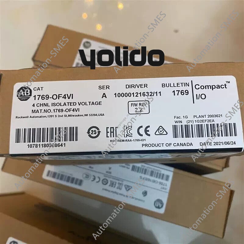 New Sealed Allen Bradley 1769-OF4VI SER A CompactLogix 4 Pt A/O Voltage Module