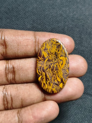 mariyam Jasper Stone Natural Mariam Cabochon Loose Gemstone 34 Ct. ME-13962 - Picture 7 of 7