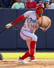 Philadelphia Phillies - Jersey Shore BlueClaws - Hendry Mendez -8x10 Photo(Uns.)