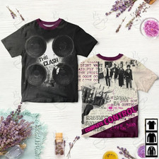 New The Clash COMPLETE CONTROL All Over Shirt 3D polyester Shirt Tour P69.224