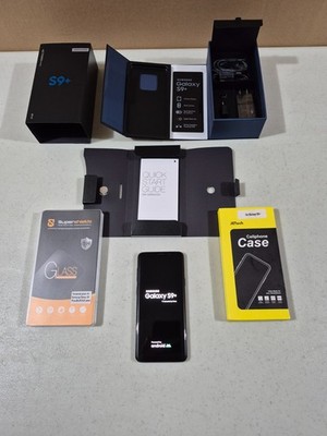 Samsung Galaxy S9 + plus G965U1 (Unlocked), light burn/shadowing, very good cond