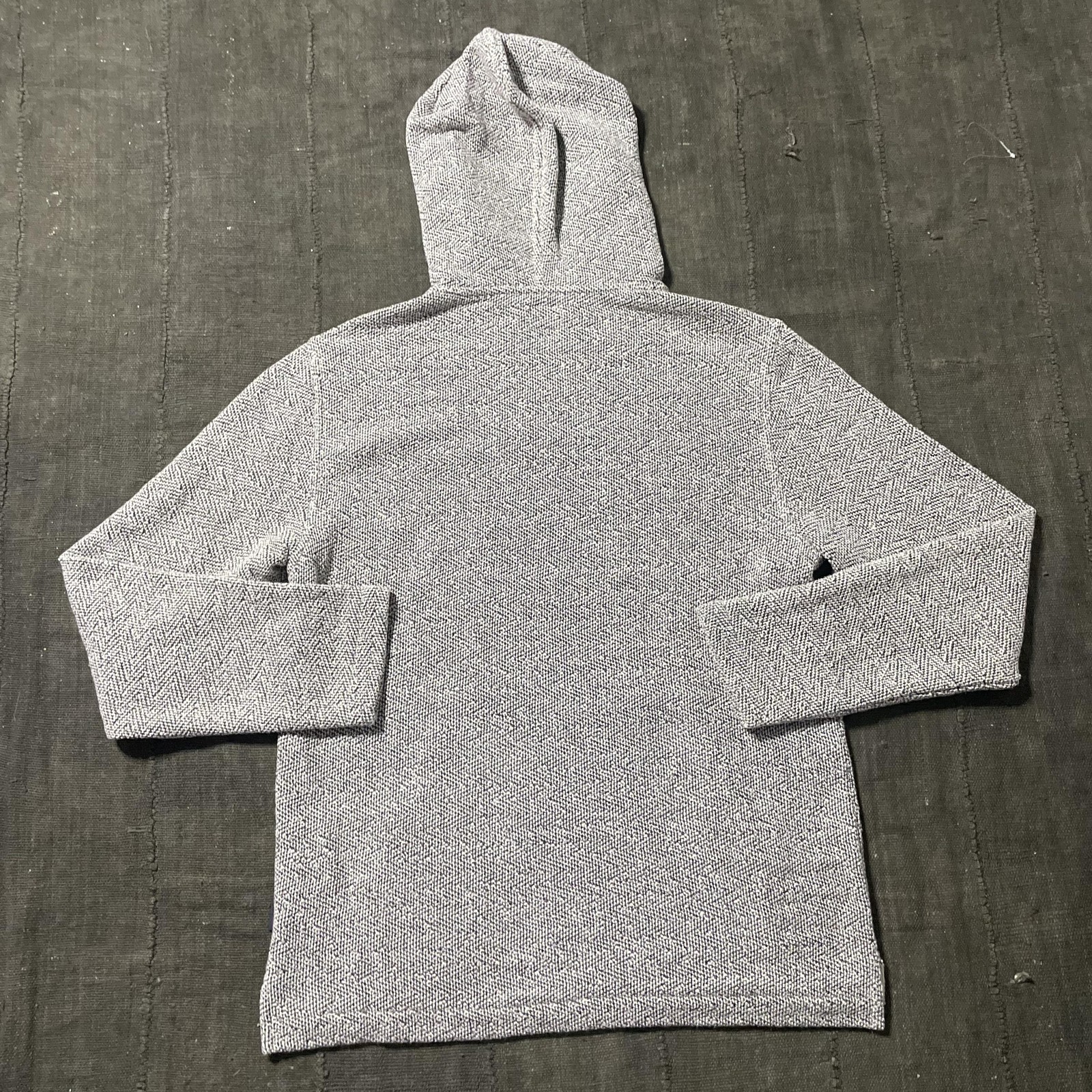 Faherty Pullover Hoodie Mens Medium Herringbone B… - image 2