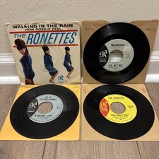 The Ronettes, The Crystals, Darlene Love 45 RPM Lot