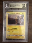 Pokemon Promos Sun & Moon Black Star Promo Detective Pikachu #SM190 Beckett 9.5