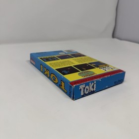 Nintendo NES Toki Manual Poster Styrofoam Box Complete Tested Authentic CIB Tait