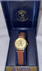 Vintage Disney Mickey Mouse Watch Lorus Quartz With Box And Papers 