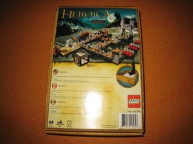 LEGO GAMES HEROICA CAVERNS OF NATHUZ 3859 (COMPLETE SET)
