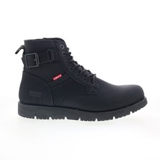 Levis Cobalt WX 2.0 519995-A481 Mens Black Synthetic Lace Up Hiking Boots