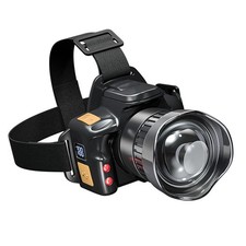 Strong Light Led Headlamp Super Bright Type-C USB Rechargeable Headlight8373