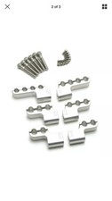 8pc. 8mm Billet Ignition Wire Loom Set Clear . Best Looking Function Made Usa