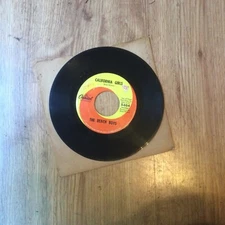 BEACH BOYS 45 rpm record CALIFORNIA GIRLS