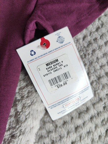Neu mit Etikett Champion Medium Dark Berry klassisches T-Shirt UVP $ 20 - Bild 5 von 7