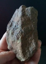 Prehistoric Paleo-American rock art sculpture multi tool.