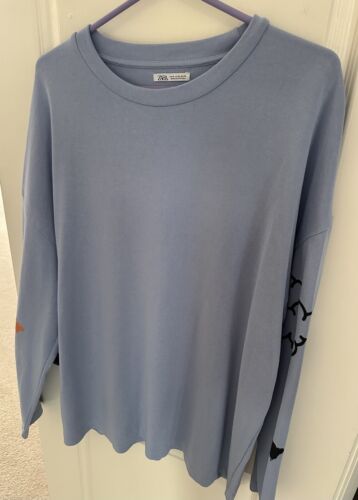 Zara Men Long Sleeve Knit T Shirt Size XL - image 1