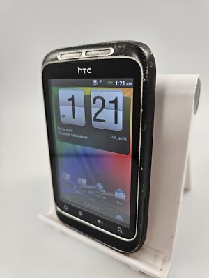 HTC Wildfire S Black Unlocked 512MB 3.2