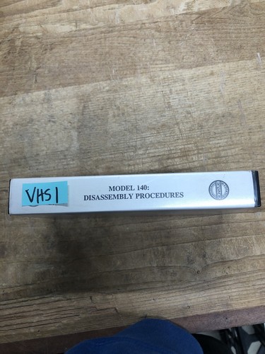 Used Mercedes-Benz Service Training Model 140: Disassembly Procedures VHS - Picture 7 of 8