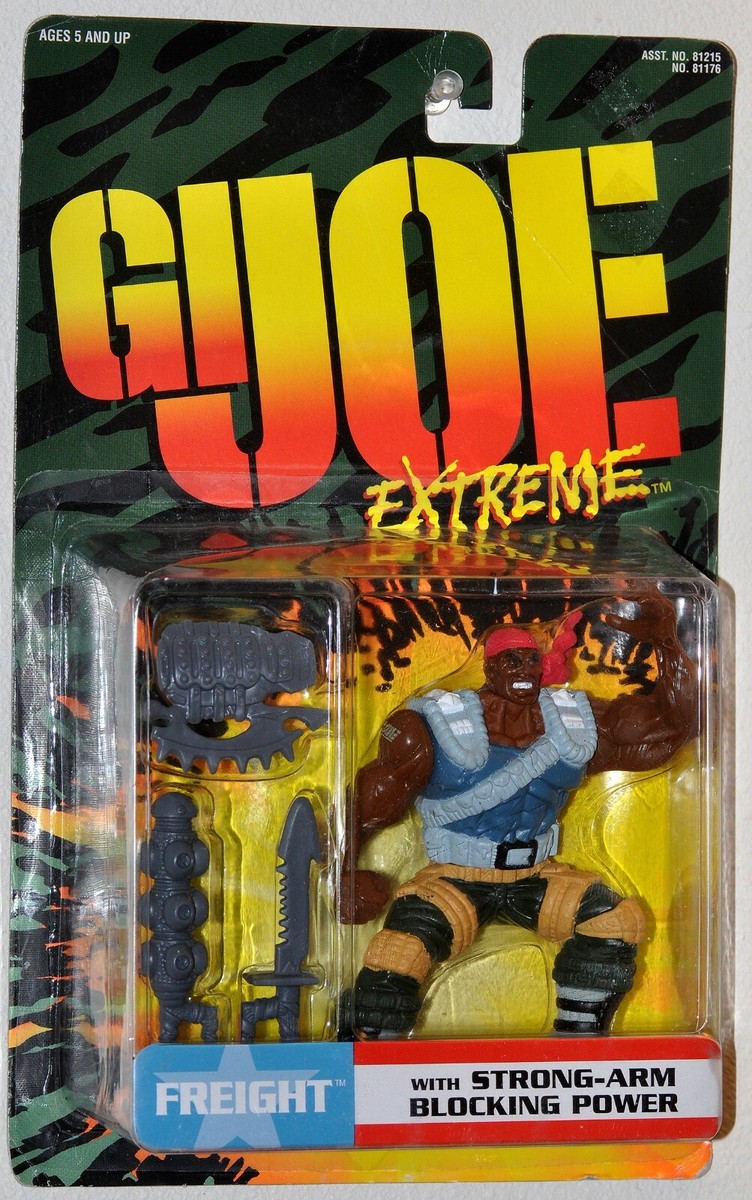 GI Joe Extreme Freight Strong-Arm Blocking Power MOC 81176 Kenner