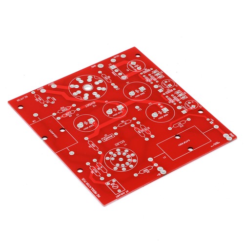 Placa preamplificadora de tubo estéreo 12AU7 (ECC82) PCB desnuda + placa de fuente de alimentación PCB desnuda - Imagen 7 de 9