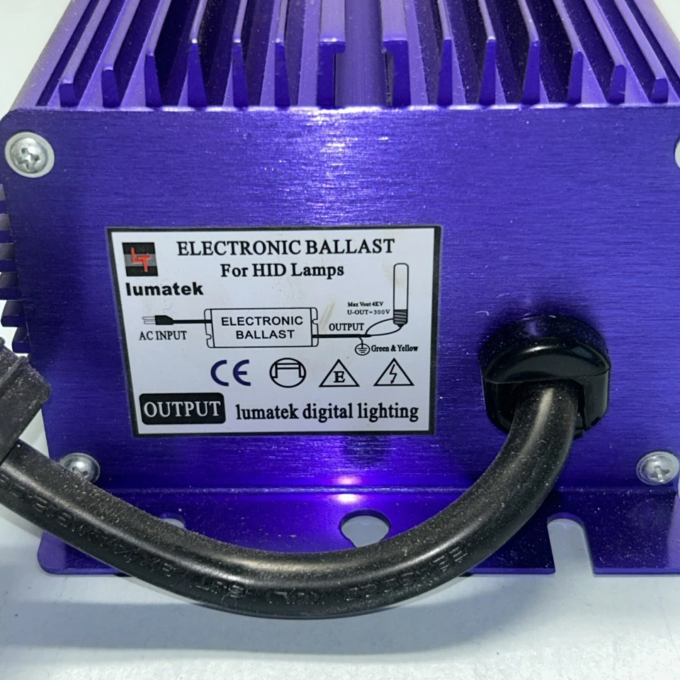 Balastro Electrónico Lumatek LK600 600w Nuevo Foto 2 de 4