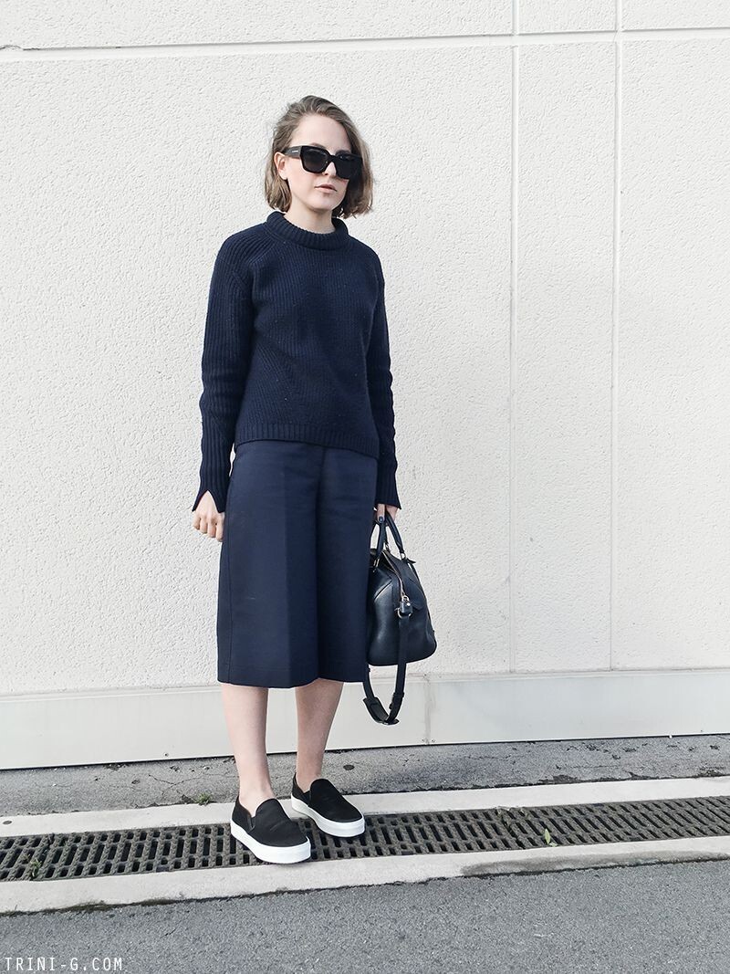 CÉLINE Old Celine Fall 2013 Grey Wool Felt Skate Shoes Slip On