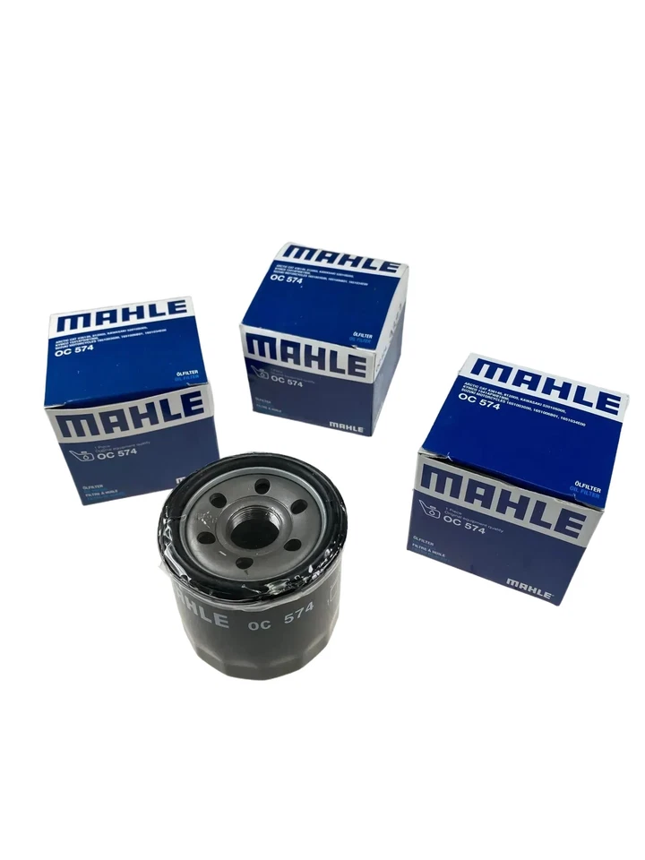 Filtro de aceite original 3x MAHLE OC574 Kawasaki GSXR Foto 4 de 4
