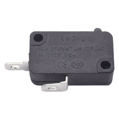 USA KW7-0 16A Micro Switch 2Pins For Air Fryer Microwave Oven 125V Accessories