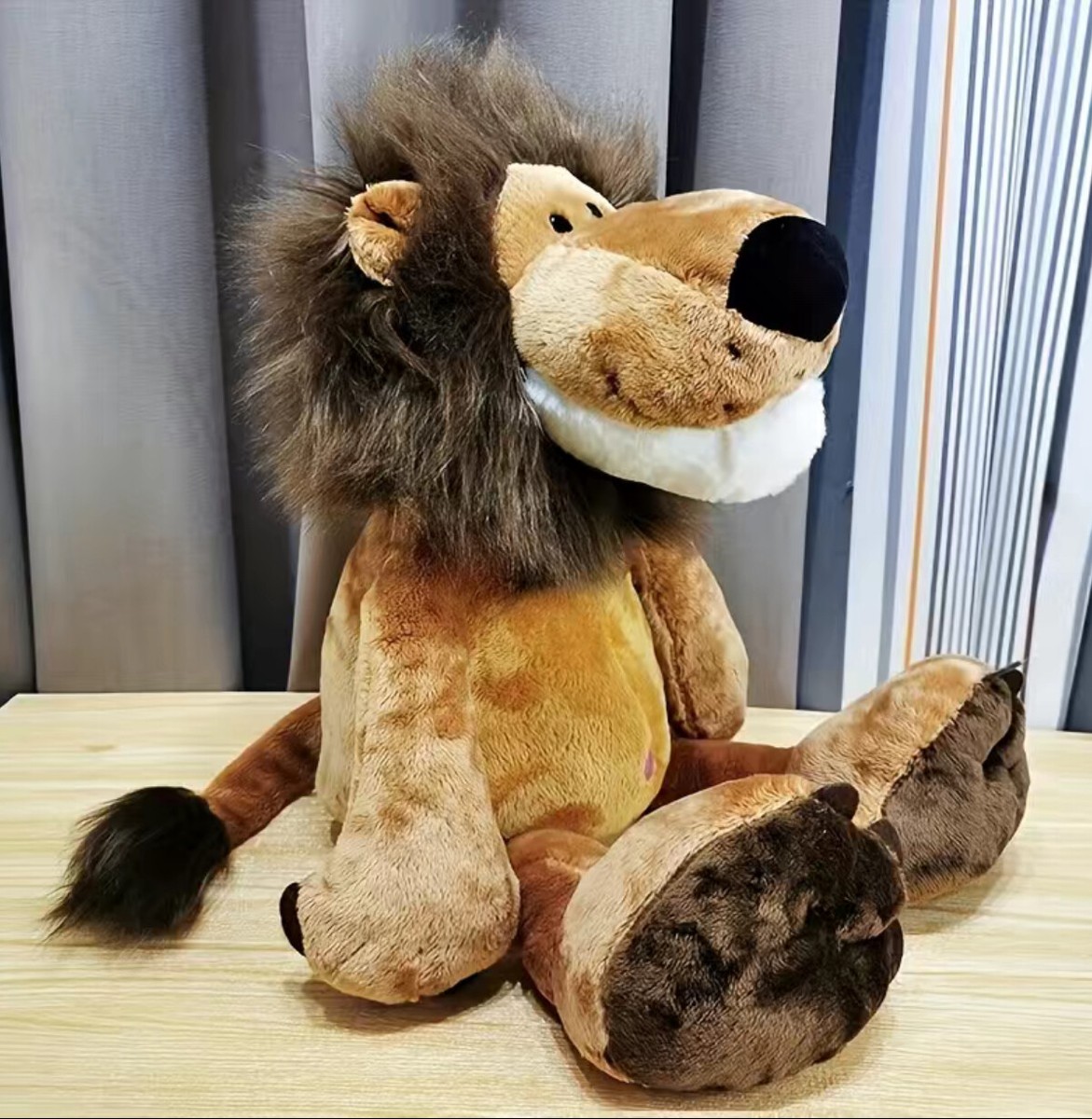 Huggable Plush Jungle LION Teddy Anxiety Autism Special Needs | eBay