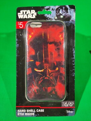 New Disney STAR WARS Force Awakens Hard Shell Case iPhone 6 (S) (New In Package)