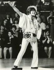 Muzyk Ricky Shayne, zdjęcie prasowe NRD 20x15,5, ADN, bez podpisu, 1974