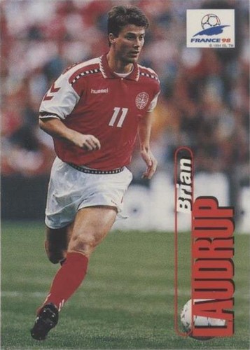 Panini - FIFA World Cup - France 98 - Brian Laudrup - Denmark
