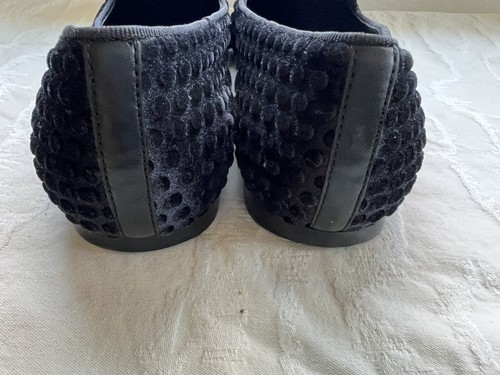 Tod’s Damen Slipper Mokassins Halbschuhe Schwarz Stoff Größe 8 US - Bild 8 von 12