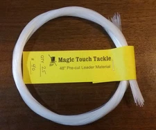 48" Pre-cut Monofilament Leader - 40# - 25 pk. - Saltwater leader material