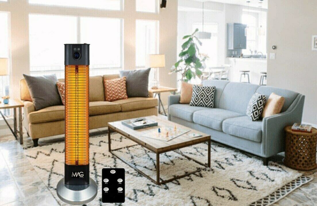 MG-10 Genuine Patio Heater Carbon Infrared Waterproof 2000 Watt Indoor  Outdoor | eBay