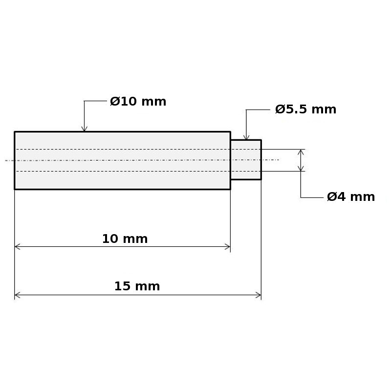 2x ADJUSTABLE CABLE BARREL CLAMP THROTTLE GAS CLUTCH 10MM MOTORBIKE