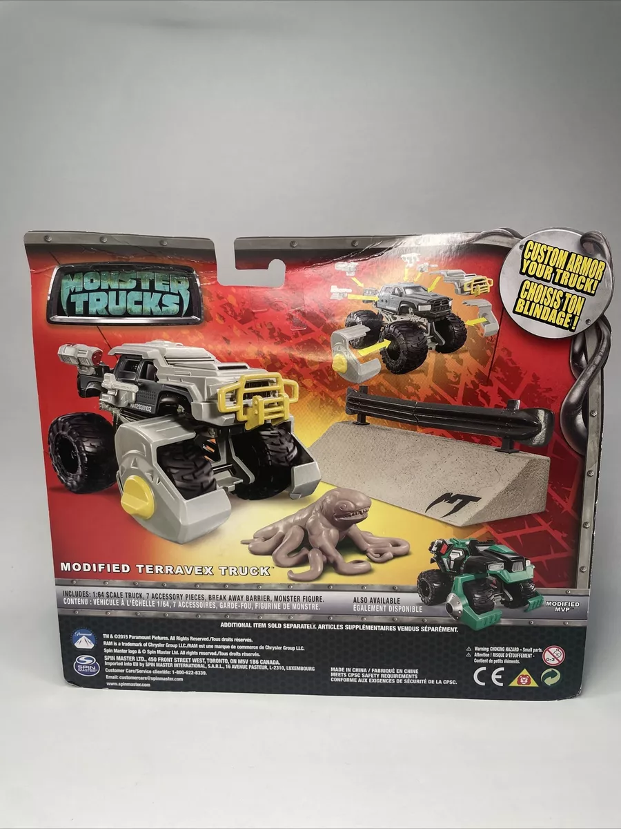 Monster Trucks Movie “Monster Mod Shop” Armor Up! Modified Terravex Truck