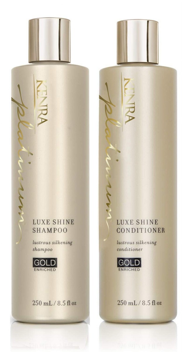 Kenra Platinum Gold Luxe Shine Shampoo & Conditioner Duo - 8.5oz