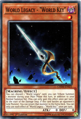 CHIM-EN021 World Legacy - World Key 1 Edit. aus Chaos Impact