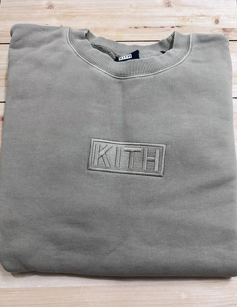 KITH CYBER MONDAY CREWNECK MISSION COLORWAY LARGE BOX LOGO 2022 SUPREME BOGO