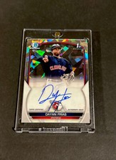 2023 BOWMAN CHROME DAYAN FRIAS ATOMIC REFRACTOR ON-CARD AUTO SP RC #’d 072/100!