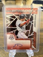 2022 Panini Mosaic Choice Jarren Duran Red Prizm Auto (MD)