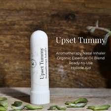 Aromatherapy Nasal Inhalers, UPSET TUMMY, Nausea Relief, Tummy Natural Aid