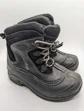Columbia Boots Youth 1 Black Bugaboot Omni-Heat Waterproof Insulated Snow