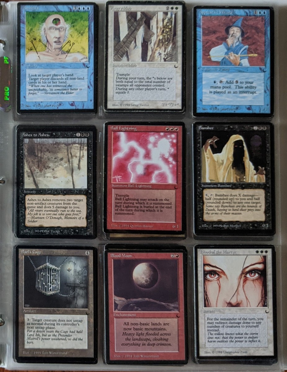 Magic MTG The Dark Full Complete English Set All 119 Cards Magic MTG The Dark Full Complete English Set All 119 Cards