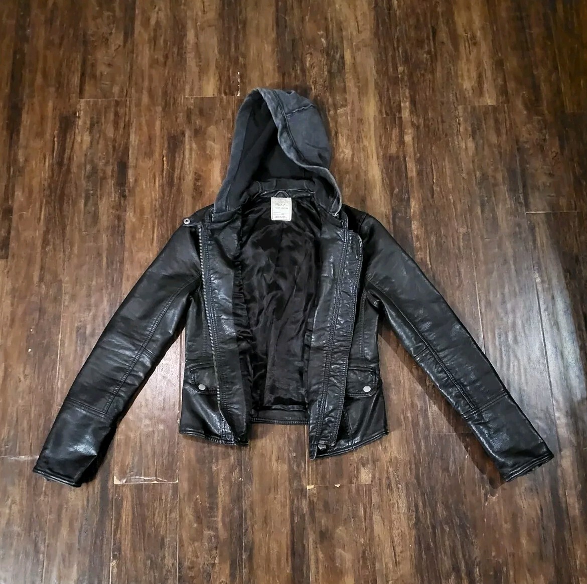 極美品◆RANDEBOO Vegan leather jacket◇ブラック FW23-Outerwear-draden-black-