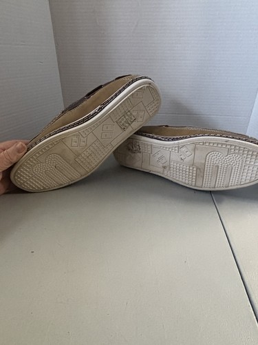 BRIXTON Men's Casual Boat Shoes, Synthetic Uppers, Slip-on, Sz. 13 - Picture 8 of 10