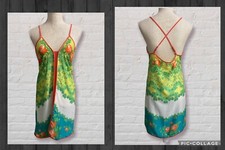 FARM RIO Roses Slip Dress Size Medium Floral *Rare*