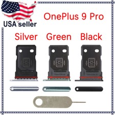 Original Dual SIM Tray SIM Card Holder Slot Free PIN For 1 OnePlus 9 Pro 5G