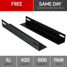 L Shape Server Rack Shelf Support Bracket 420 for 600mm Cabinet Rack Mount
